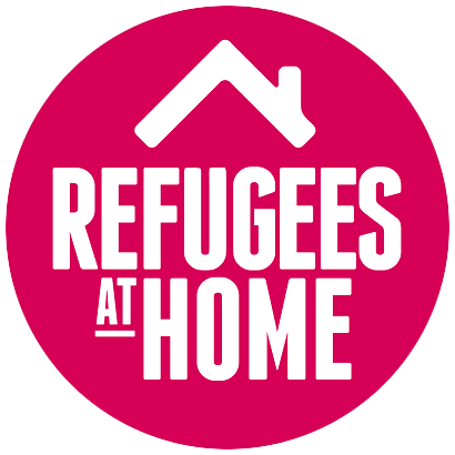 Refugee at home logo